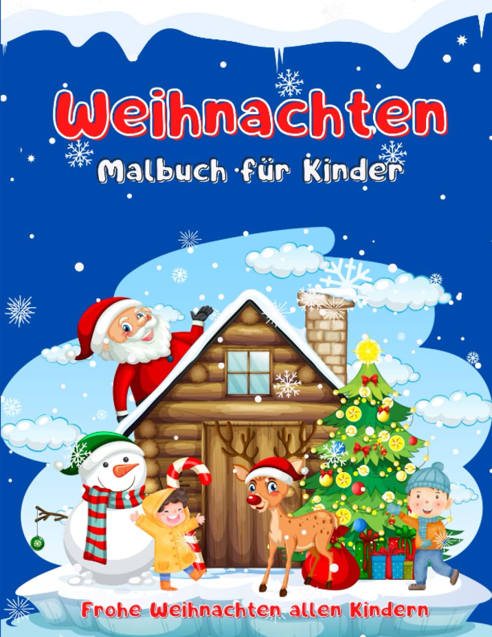 Weihnachtsmalbuch 100 Motive