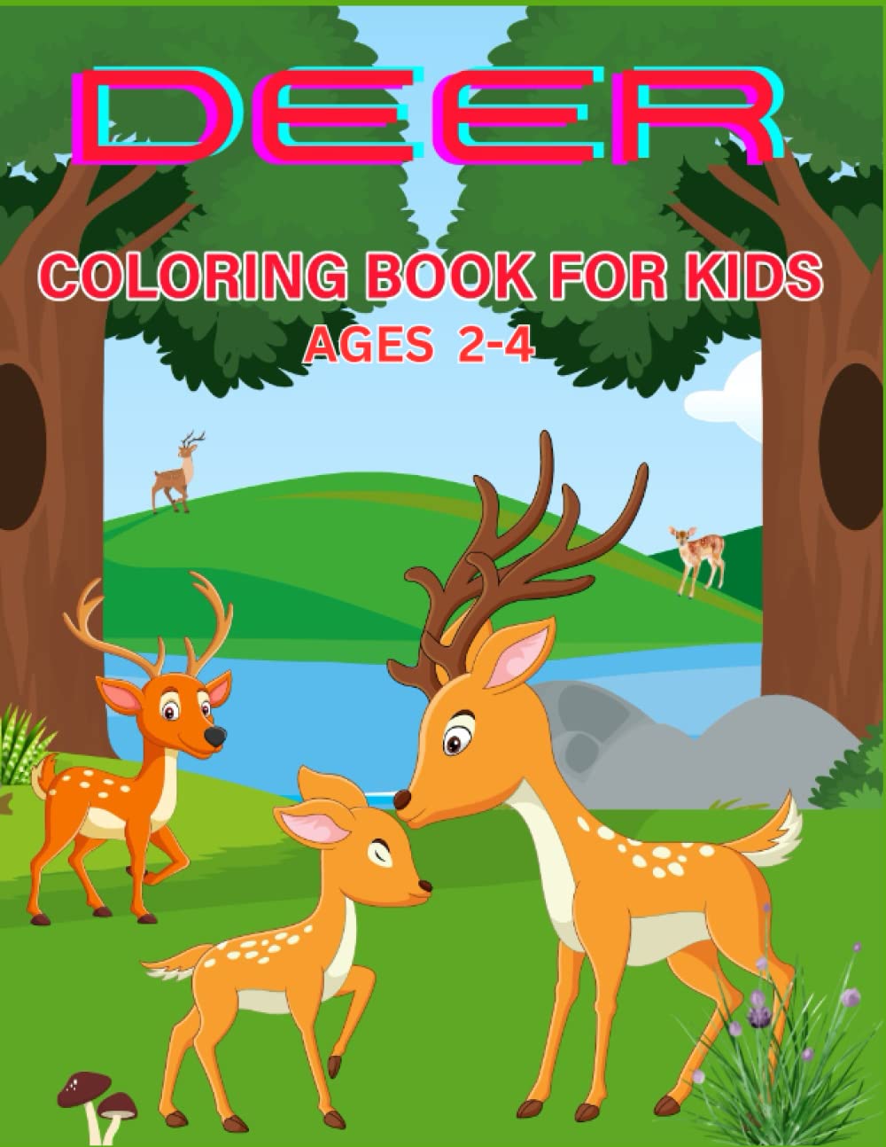 deer coloring book!