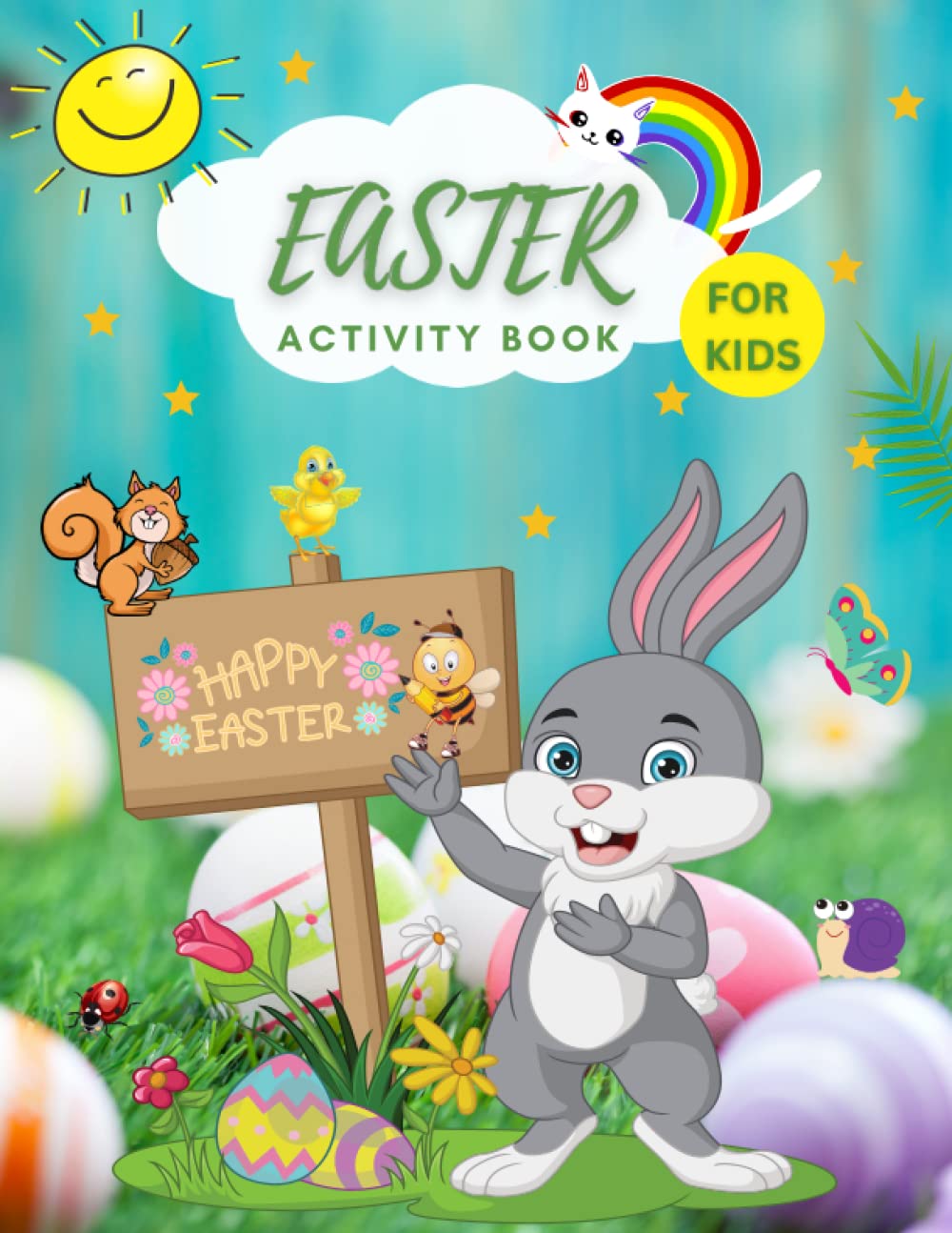 easter activity book for kids