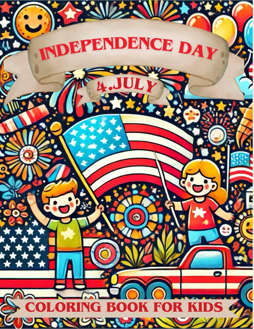 independence day coloring book for kids