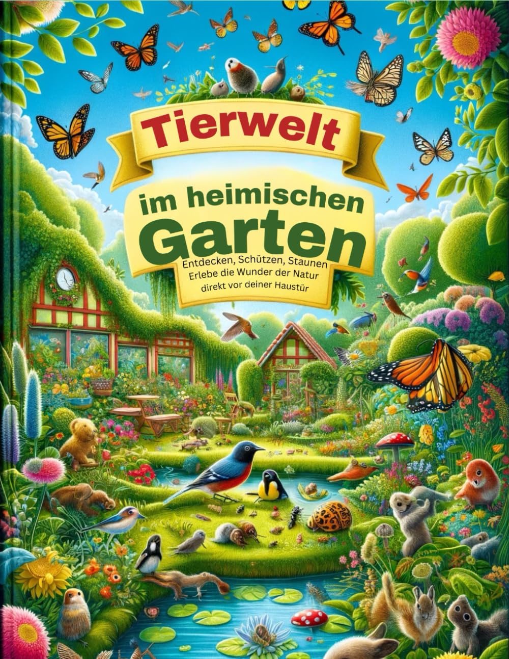 tierwelt im heimischen garten – mitmachbuch cover